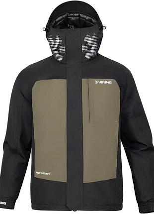 Тактическая куртка мужская военная viking fishing ice light 80g black/khaki