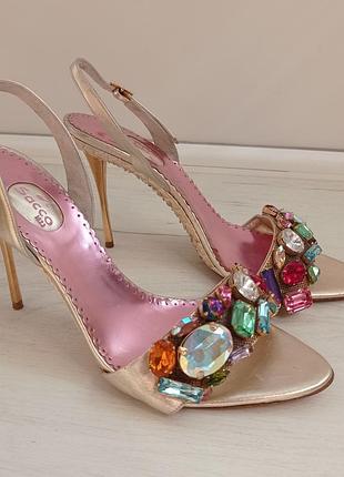 Босоножки sacco 1823 с кристаллами swarovski