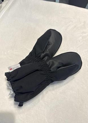 Дитачі гірськолижні рукавиці суцільні спортивні winter sport black