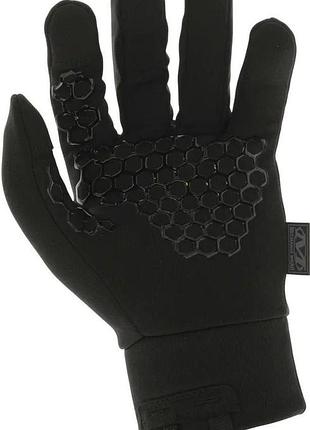 Тактичні рукавиці зимові для військових mechanix "coldwork base layer black