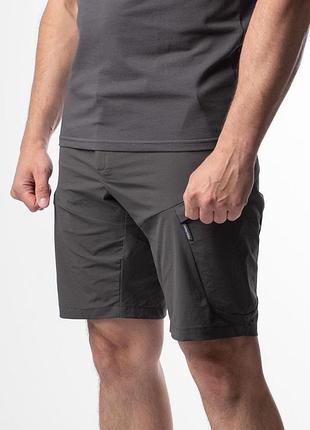 Тактические шорты мужские линтные военные стрейч stinger military, grey (серый) l