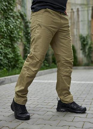 Тактические брюки мужские военные повседневные frontier kodkod nyco khaki