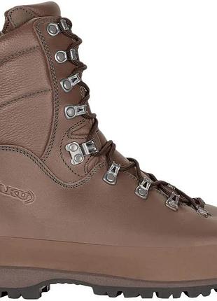 Тактичні черевики чоловічі для військових aku griffon combat gtx brown