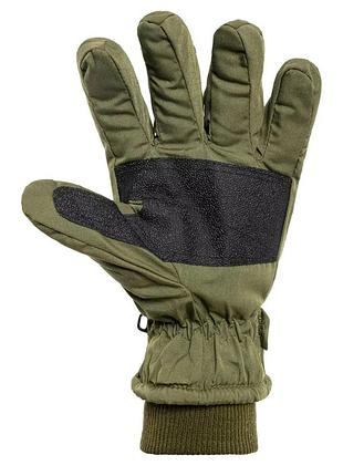 Тактичні рукавиці зимові для військових mil-tec thinsulate 3m olive