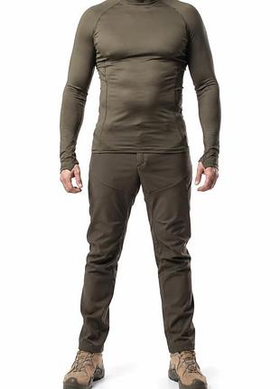 Тактические брюки мужские военные стрейч geckon military olive (оливковый)