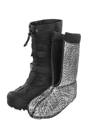 Тактические ботинки зимние для военные sturm mil-tec snow boots arctic (черные) 42