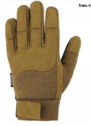 Тактичні рукавички зимові для військових sturm mil-tec "army winter gloves" coyote
