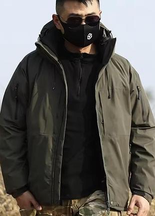 Тактична куртка військова пуховик archon husky -35*c olive