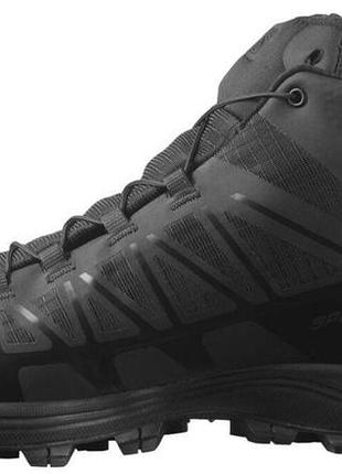 Тактические кроссовки мужские для военных salomon speed assault 2 black (черный)