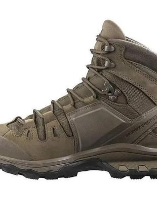 Тактические ботинки мужские для военные salomon quest 4d gtx forces 2 brown