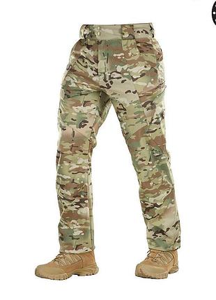 Тактические брюки мужские военные зимние soft shell winter mc l