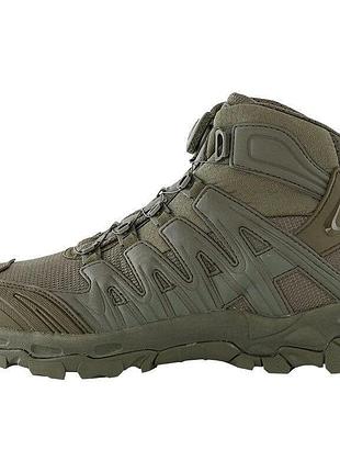 Тактические ботинки мужские военные predator центральная автошнуровка, ollive (масло) 43