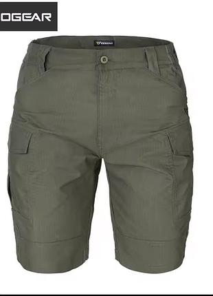 Тактические шорты мужские летние военные idogear tactical cargo, olive