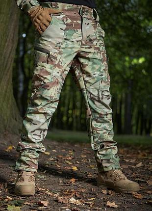 Тактические брюки мужские военные осень/зима soft shell military мультиками
