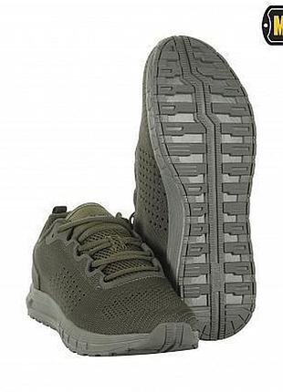 Тактические кроссовки мужские для военных m-tac summer light army olive