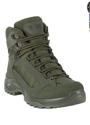 Тактические ботинки мужские военные демисезонные m-tac pro line ranger green