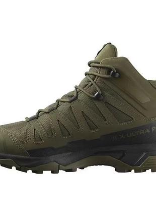 Тактические ботинки мужские для военные salomon x ultra forces mid - ranger green 12.5 uk