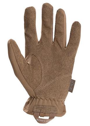 Тактичні рукавиці для військових механікс mechanix wear fastfit coyote
