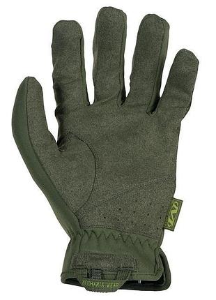Тактические перчатки для военных механикс mechanix wear fastfit - olive drab