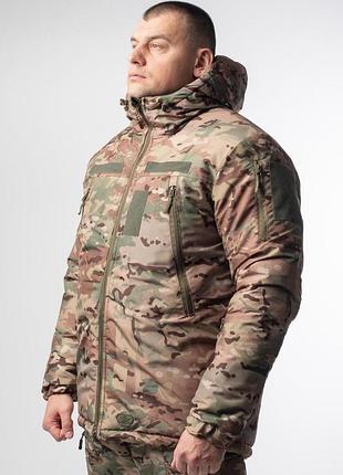 Тактична куртка військова зимова nord storm multicam 4xl
