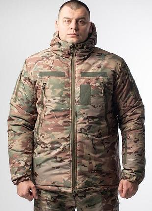 Тактична куртка військова зимова nord storm multicam батальна