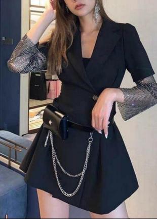 Мега стильный костюм,шорты+ пиджак, премиум качество, последний с.шок скидка💥⚠️