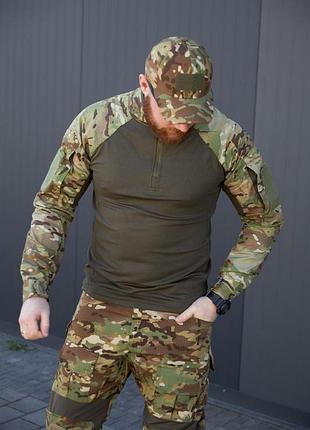 Тактична сорочка бойова чоловіча сорочка зручна убакс military мультикам