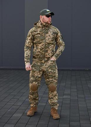 Тактична куртка чоловіча військова демісезонна yinren gen 5 піксель зсу