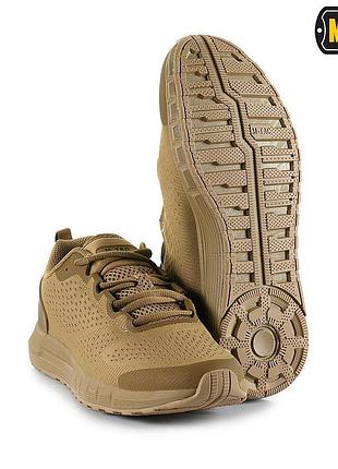 Тактические кроссовки мужские для военных мтак m-tac summer pro coyote