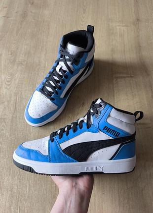 Круті підліткові високі кросівки puma, оригінал, модель 2024 року, р.38.