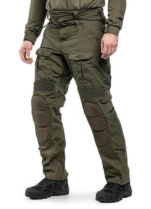 Тактичні штани чоловічі з наколінниками польові sturm mil-tec "chimera combat pants" olive