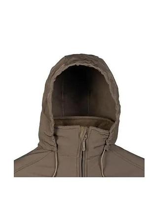 Тактична куртка чоловіча військова демісезонна sturm mil-tec softshell jacket scu (olive) 10864012