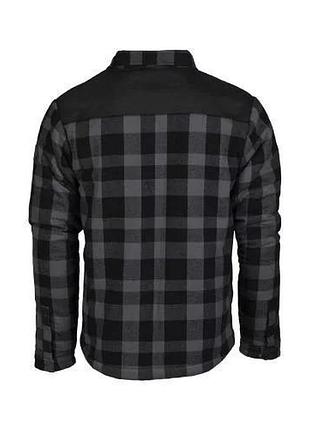 Тактическая куртка военная демисезонная sturm mil-tec "lumber jacket" grey/black