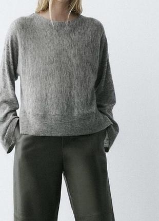 Джемпер zara альпака вовна