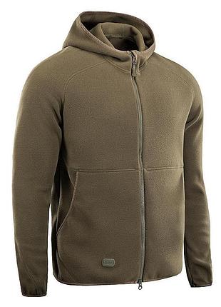 Тактическая кофта мужская для военных lite microfleece hoodie army olive l