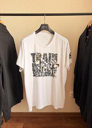 Футболка adidas unconventional t-shirt for yoga sport