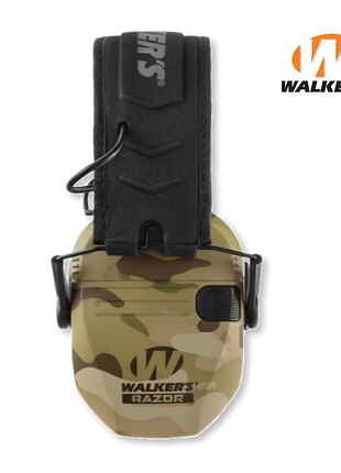 Тактичні навушники активні для військових walker's razor slim original (мультикам)