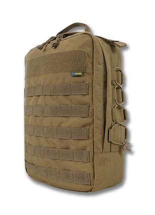 Тактический рюкзак штурмовой для военных с molle койот