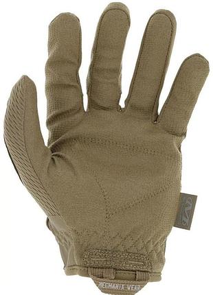 Тактичні рукавиці для військових якісні mechanix specialty hi-dexterity койот
