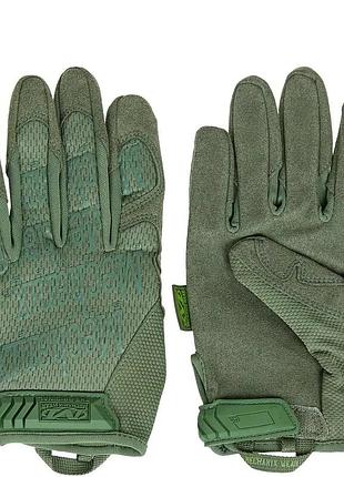 Перчатки олива mechanix
