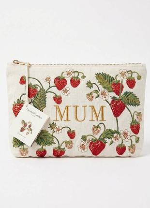 Текстильна косметичка elizabeth scarlett з колекції strawberries