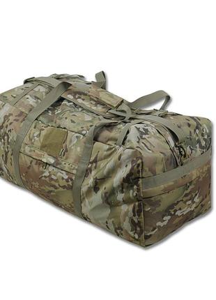 Тактическая сумка для военных качественная 130л мультикам kiborg bag
