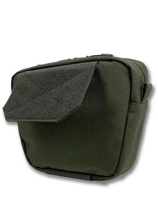 Тактическая сумка-напашник для военных m kiborg gu cordura khaki