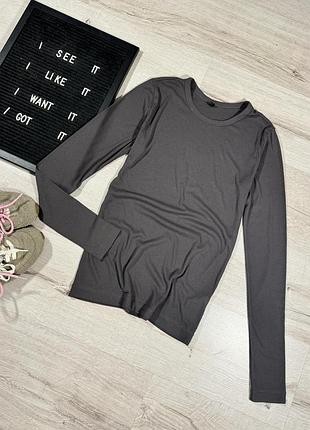 Лонгслів в рубчик uniqlo
