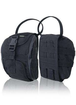 Тактический подсумок-аптечка для военных (быстрый сброс) kiborg gu cordura black