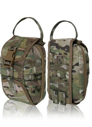Тактический подсумок аптечка с быстрым скидом для военных militex cordura original usa мультикам