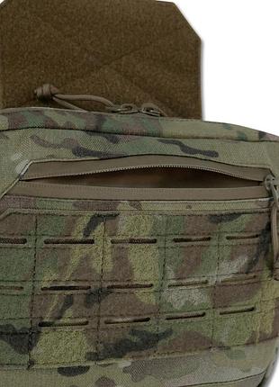 Тактическая сумка-напашник для военных xl militex cordura original usa мультикам с nir-пропиткой