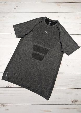 Мужская бесшовная спортивная футболка puma train fav evoknit тренировочная футболка пума