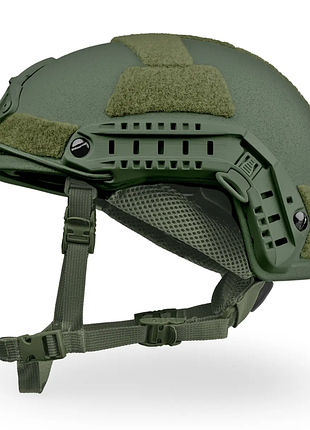 Тактичний шолом балістичний для військових high cut eclipse gen 2 sxe group — олива