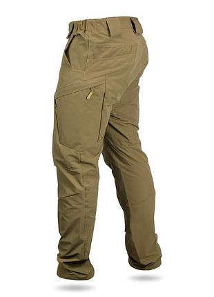 Тактические брюки мужские летние для военных gecon br | nylon-stretch | цвет койот